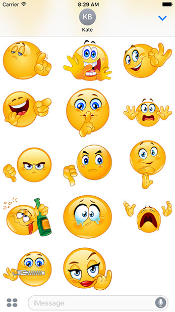 Rude Emoji Stickers | Home